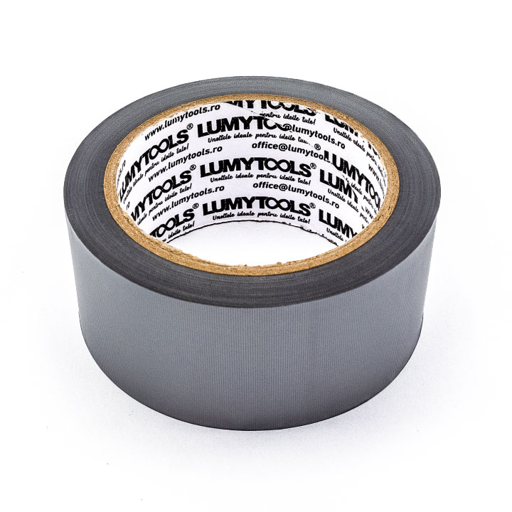 Bandă adezivă PVC cu striații pentru țevi, 48 mm x 25 ml