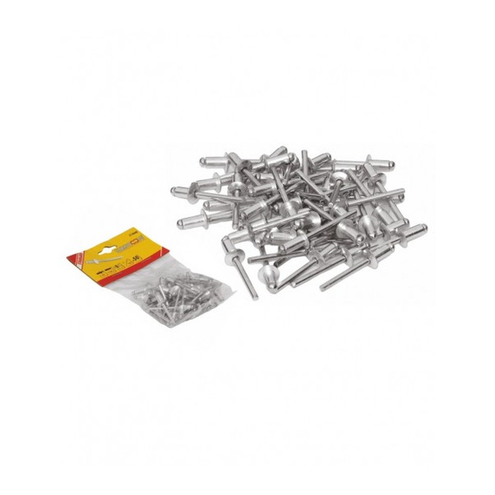 Nituri pop aluminiu, 4x9.6 mm, 50 buc/set