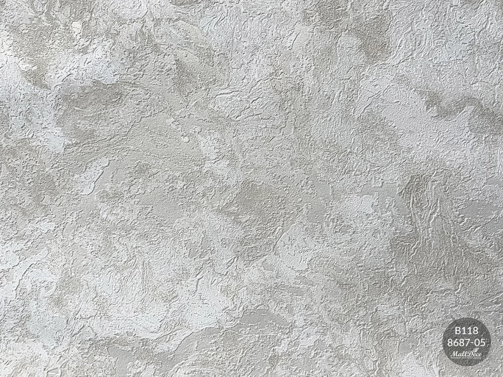 Tapet de lux living, nuante de gri, model Khorezm, dimensiune 1.06m x 10,05m