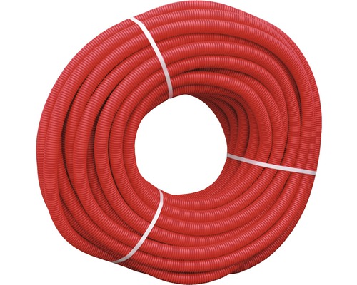 Tub flexibil de protecție roșu Ø 25 pentru PEX Ø 16, colac 50ml