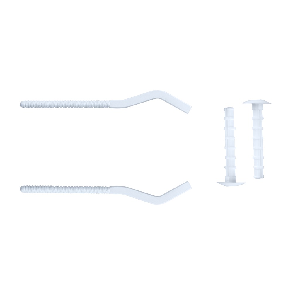 Set 2 console prindere calorifer aluminiu D. 8x165 mm