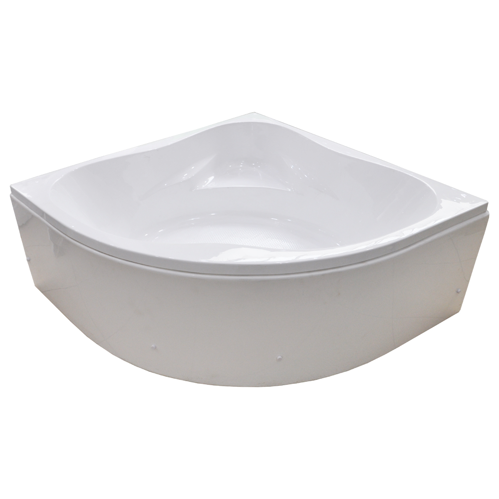Cadă de baie din acril simetrică pe colț VENUS, 140x140x46 cm