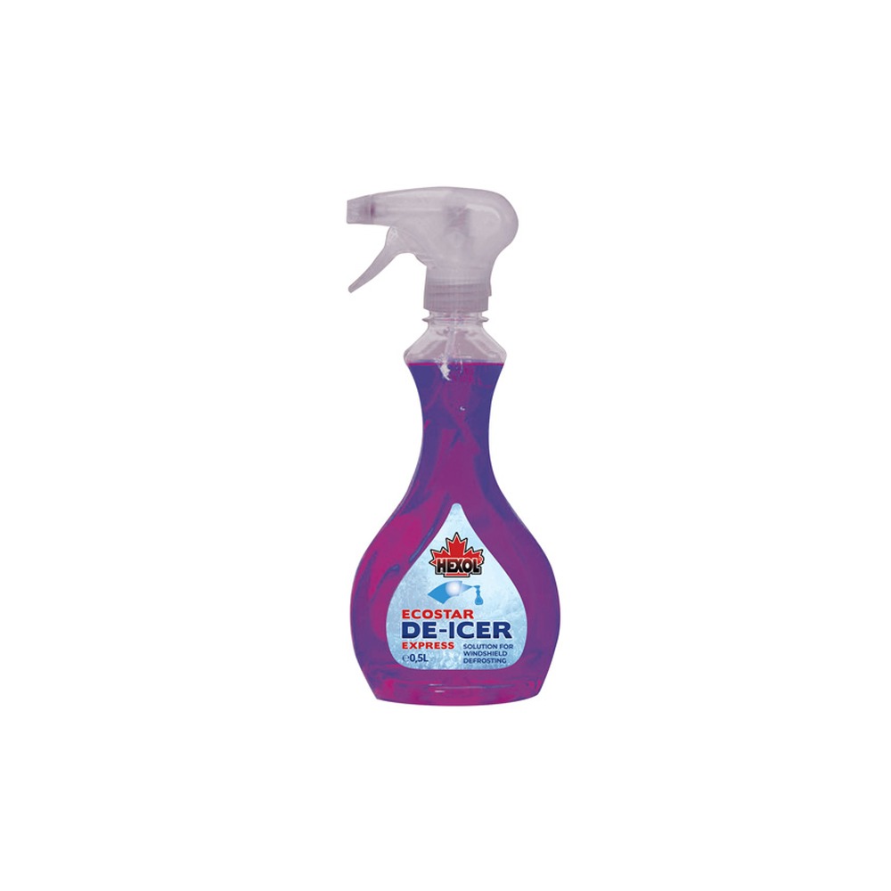 Soluție pentru dezghețarea parbrizului, DE-ICER expres, ecostar 500 ml