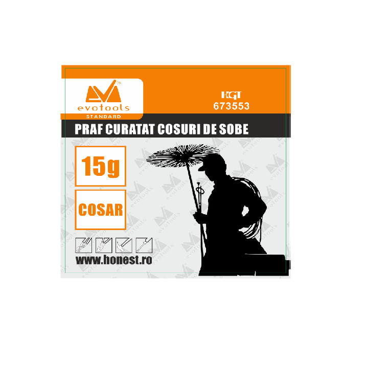 Praf de curatat cosuri de sobe 15 gr