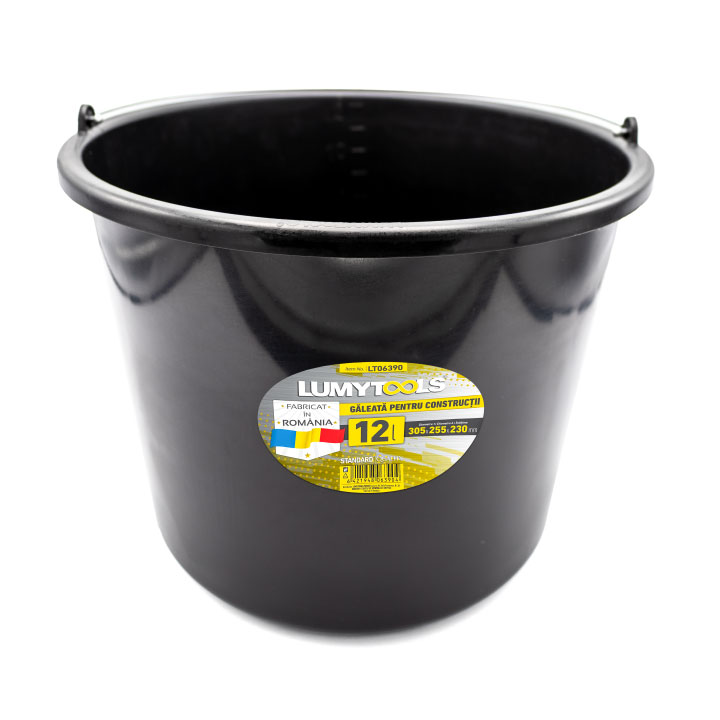 Găleată pentru construcții, 12 l