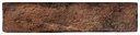 Klinker Westminser orange, placaj ceramic, portelanat (250x60x10) 0.48 mp/cutie