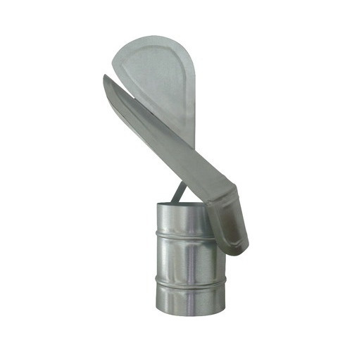 Cocoș de vânt din inox, Ø 120 mm