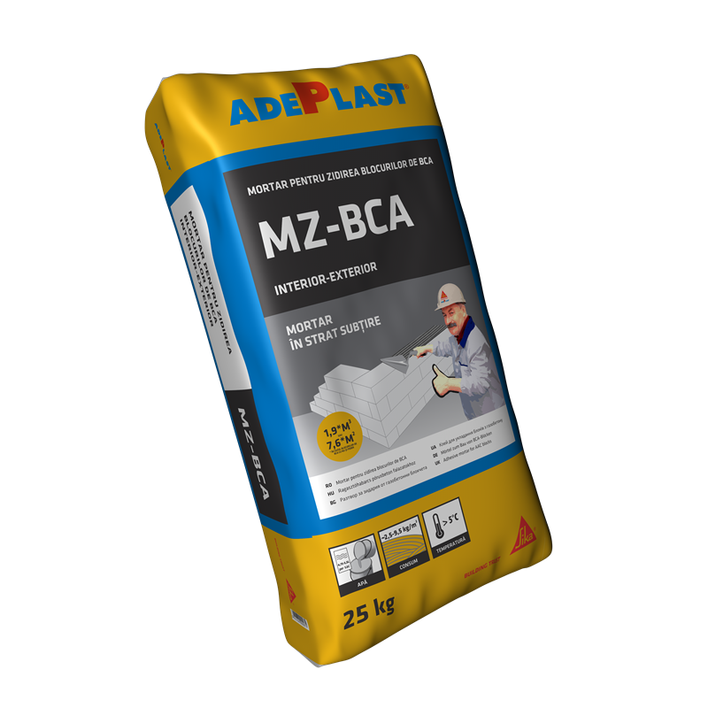 Adeziv BCA, MZ - bca 25 kg/sac