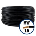 [ST_143] Cablu electric MYF (H05V-K) 1,5 mmp, izolatie PVC, negru