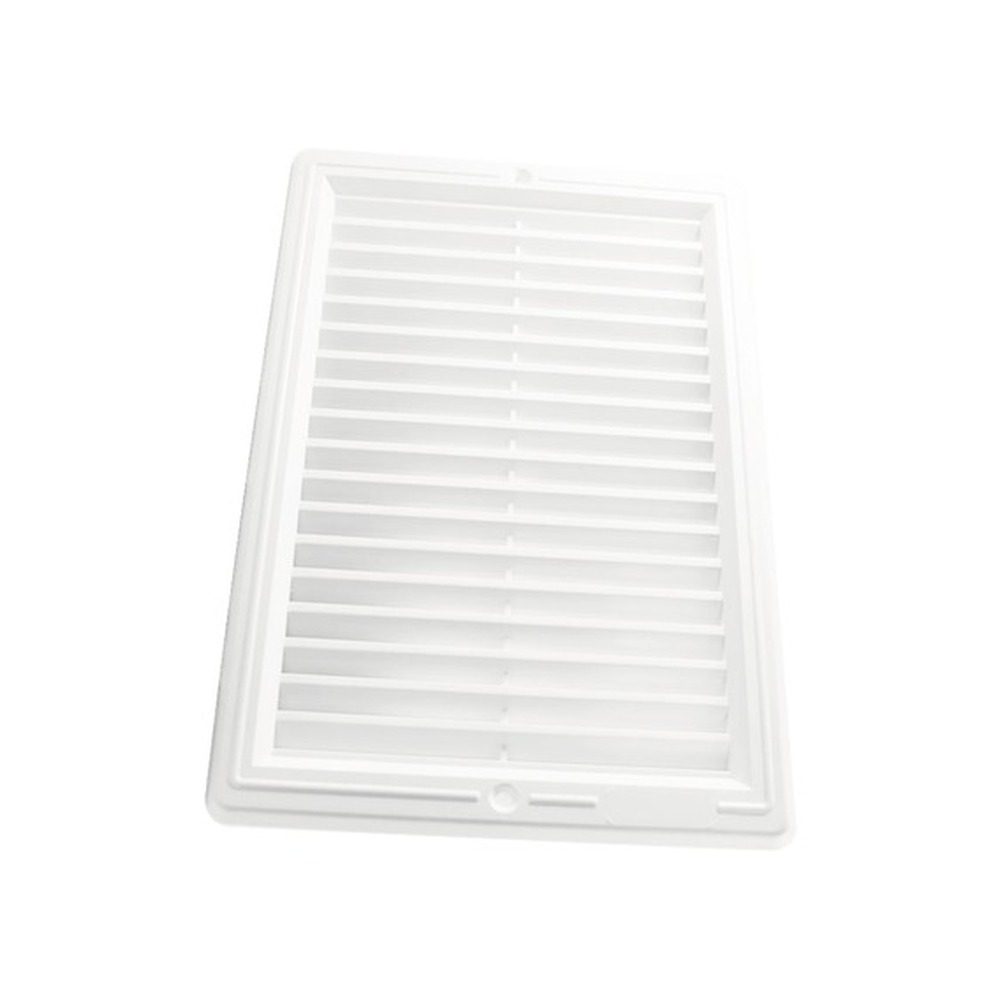 [P007863] Ramă aerisire din plastic alb, 200x300 mm
