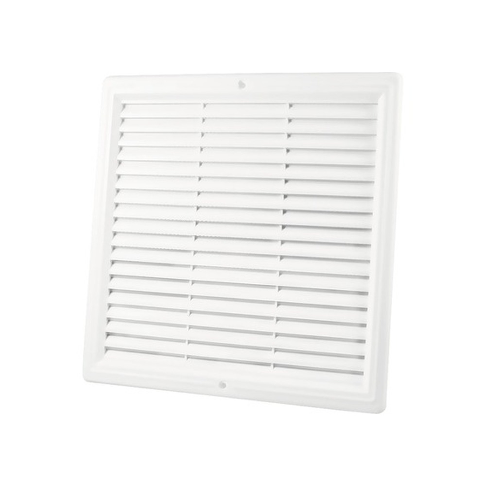 [P007862] Ramă aerisire din plastic alb, 300x300 mm