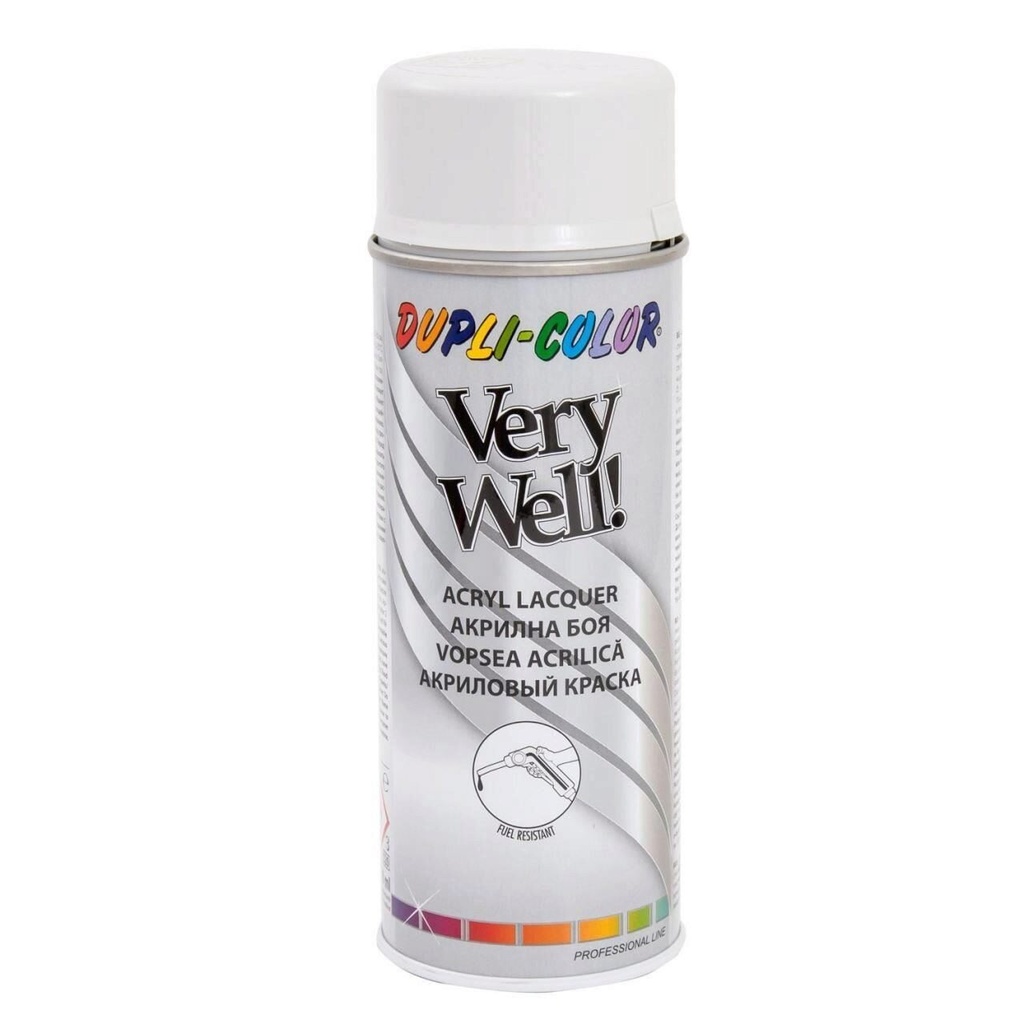 Vopsea spray decorativă DUPLI-COLOR Very Well RAL 7035 gri deschis, 400 ml