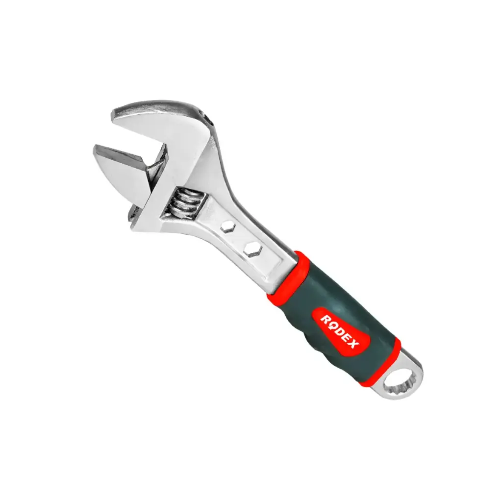 Cheie reglabilă Rodex, mâner ergonomic, 200 mm