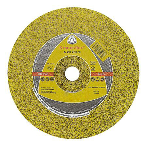 Disc de șlefuire KLINGSPOR A 24 Extra curbat universal pentru metal, 115x6 mm