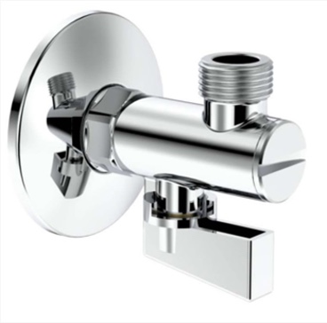 Robinet colțar cu filtru Roca 1/2"x3/8" crom