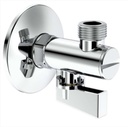Robinet colțar cu filtru Roca 1/2"x3/8" crom