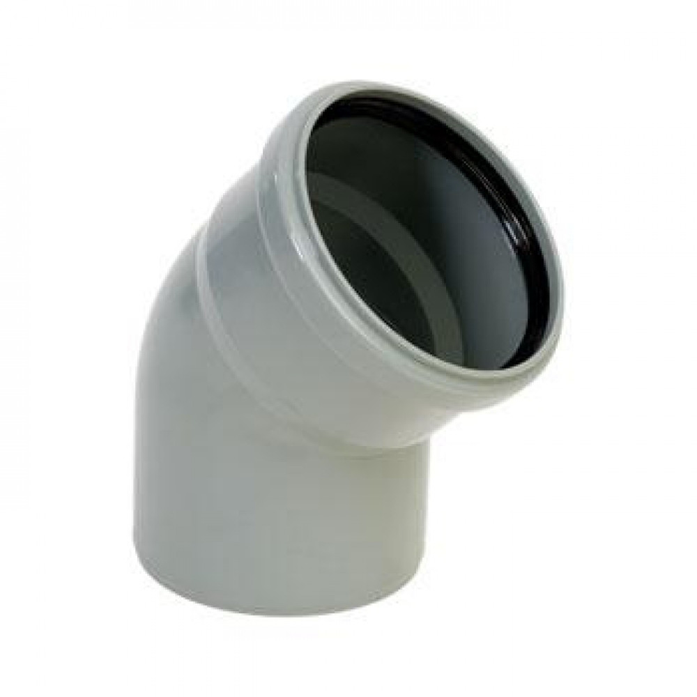 Cot scurgere din polipropilenă, Ø 110 mm 45°