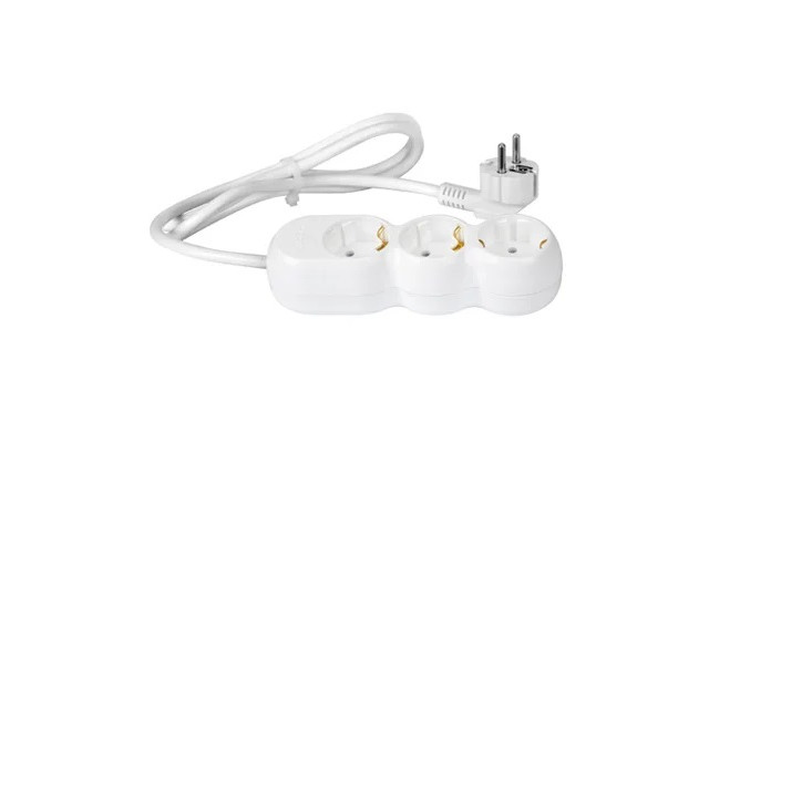 Prelungitor Wconn Geserco cu protectie copii, 3 prize, 3x1 mm², 2 ml 
