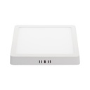 Spot aplicat patrat cu led SMD 20 W alb 6400K 210x210x28 mm