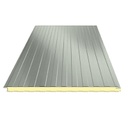 Panou sandwich perete PUR, fixare ascunsă, RAL 9002, 100 mm tabla 05 - 05 mm, 6 m