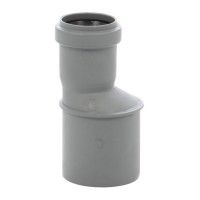 Reducție excentrică din polipropilenă, Ø 50/40 mm