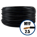 [P006173] Conductor electric MYF (H07V-K) 2.5 mmp, izolaţie PVC, negru