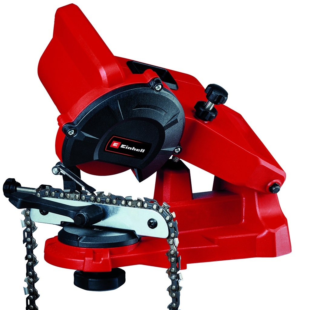 Ascuțitor electric pentru lanț fierăstrău/motofierăstrău Einhell GC-CS 85 E, 85 W putere maximă, 220-240 V, 5800 RPM, Ø108 x ø23 x 3.2 mm piatra polizare