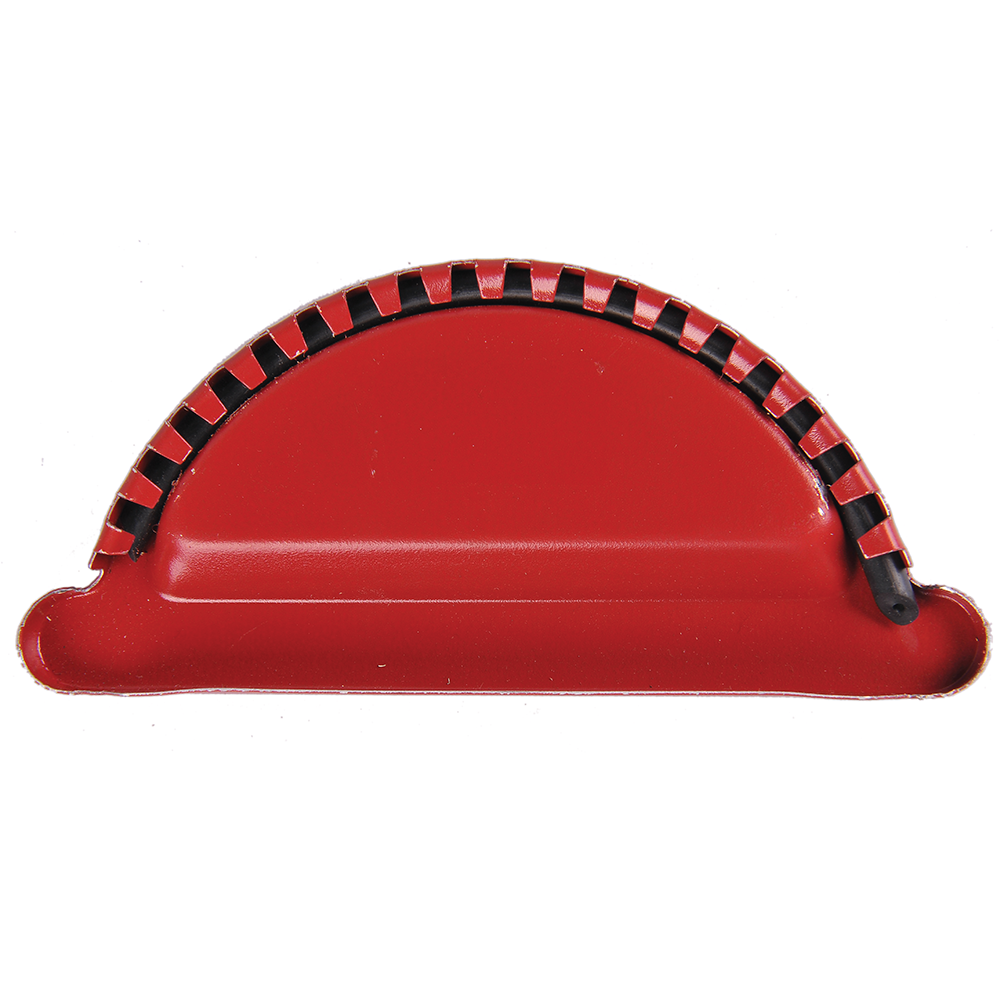 Capac jgheab RAL 3011 roșu, D.125 mm