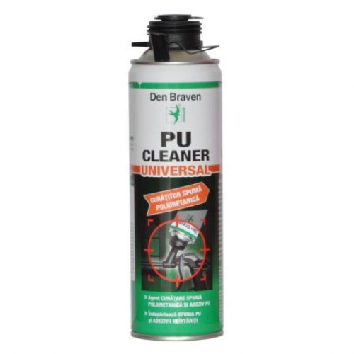 Agent de curățare spumă poliuretanică Den Braven PU-Cleaner, 500 ml
