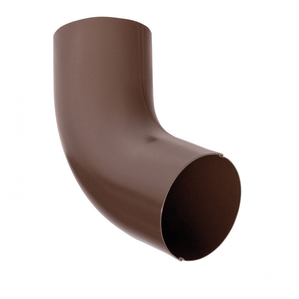 Cot burlan RAL8017 maro, D. 90 mm, 60° 