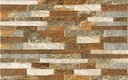 Faianță structurată maro CARVING stil piatră, 40.2×25.2 cm, 1.52 mp 