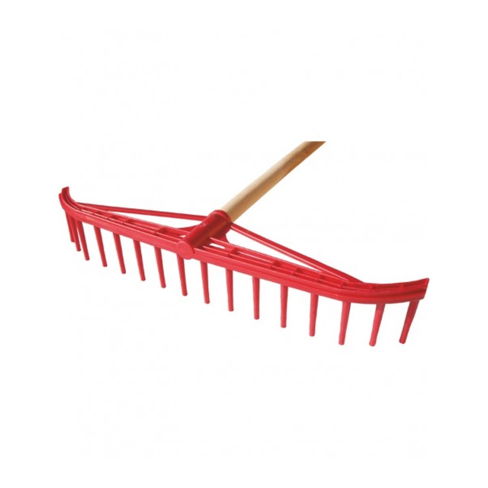 Greblă PVC, 16 dinţi fără coadă, 550 mm