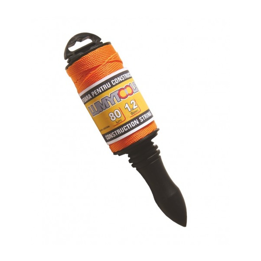 Sfoară pentru construcţii tip mosor, 1.2 mm x 50 ml