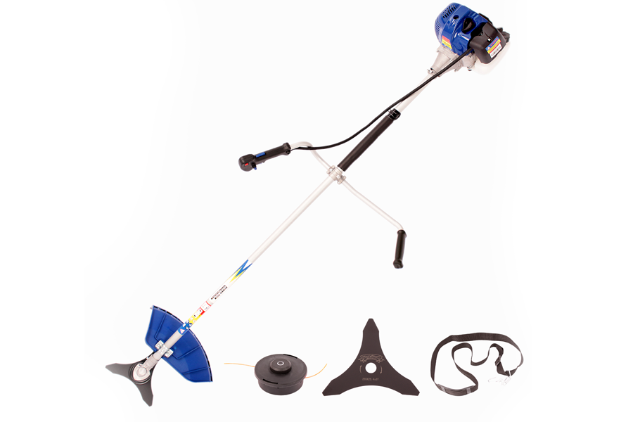 Motocoasa MF albastra cu 3 accesorii 2.5 kw 3.4 CP