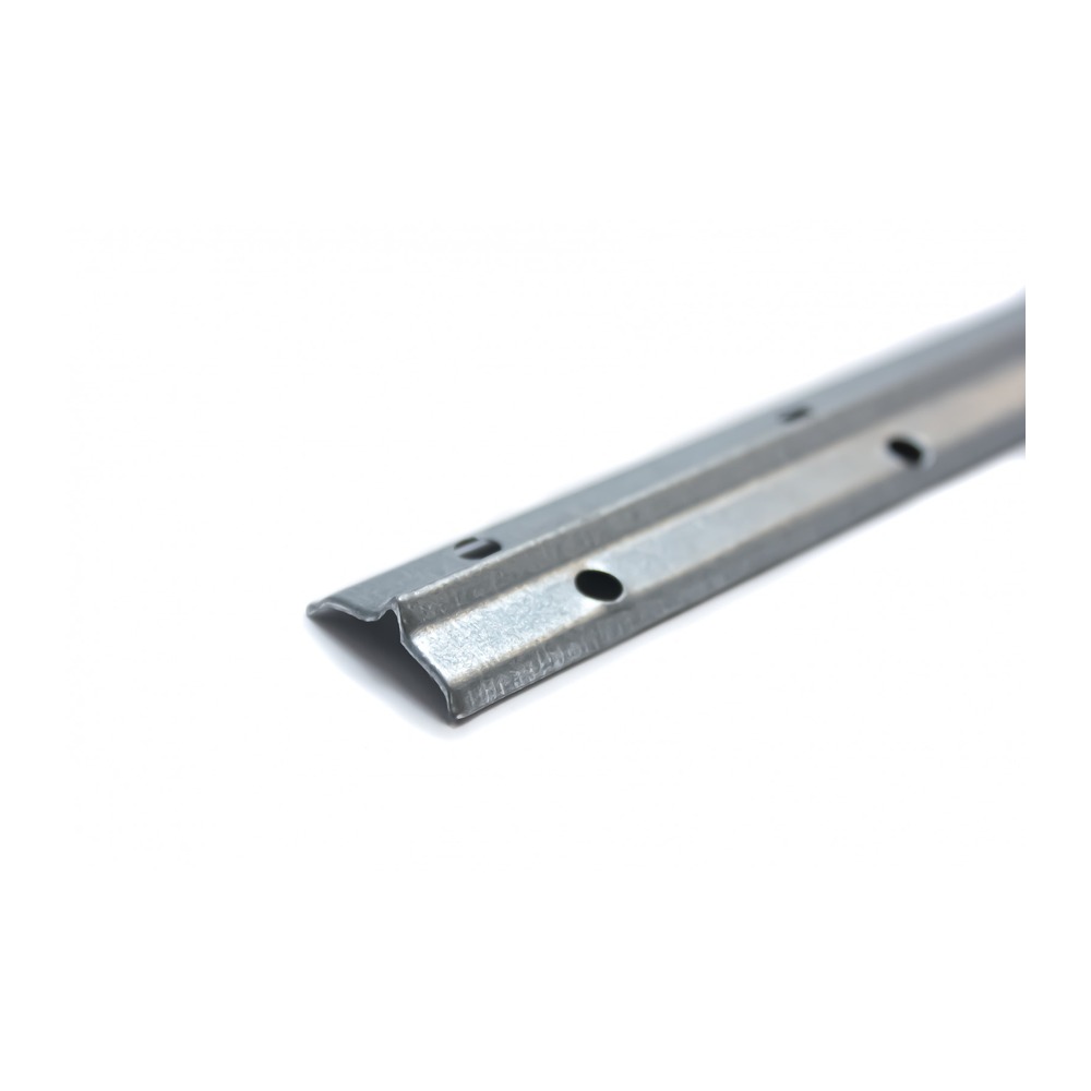 Șină ghidaj din oțel zincat pentru tencuială mecanică W6x2500 mm, 100 gr zinc