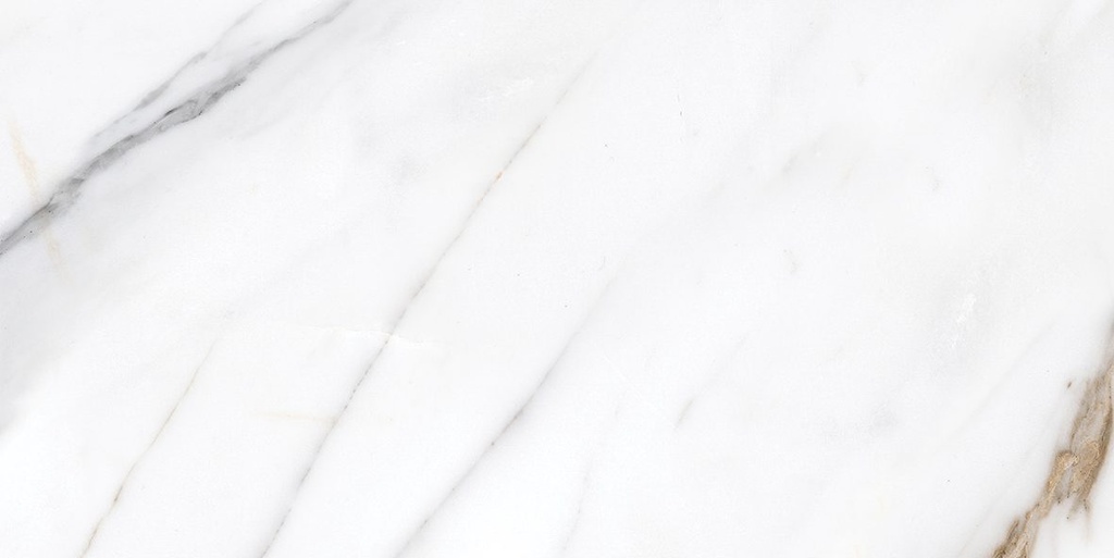 Gresie porțelanată STATUARIO albă, 60x30 cm, 1.26 mp