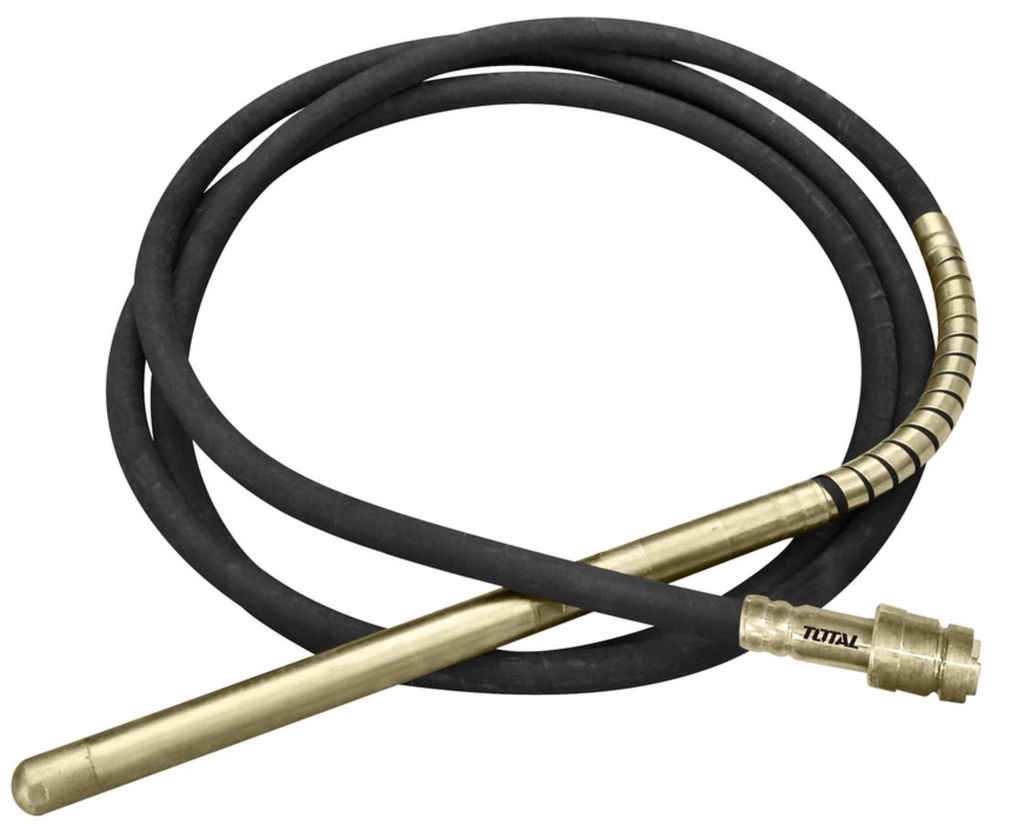 Lance vibratoare TOTAL TPVP1381 prindere gheare, cap 38x580 mm, lungime furtun flexibil 6 ml