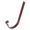 Cârlig jgheab metalic RAL 8017 maro, lungime 16 cm, Ø 125 mm