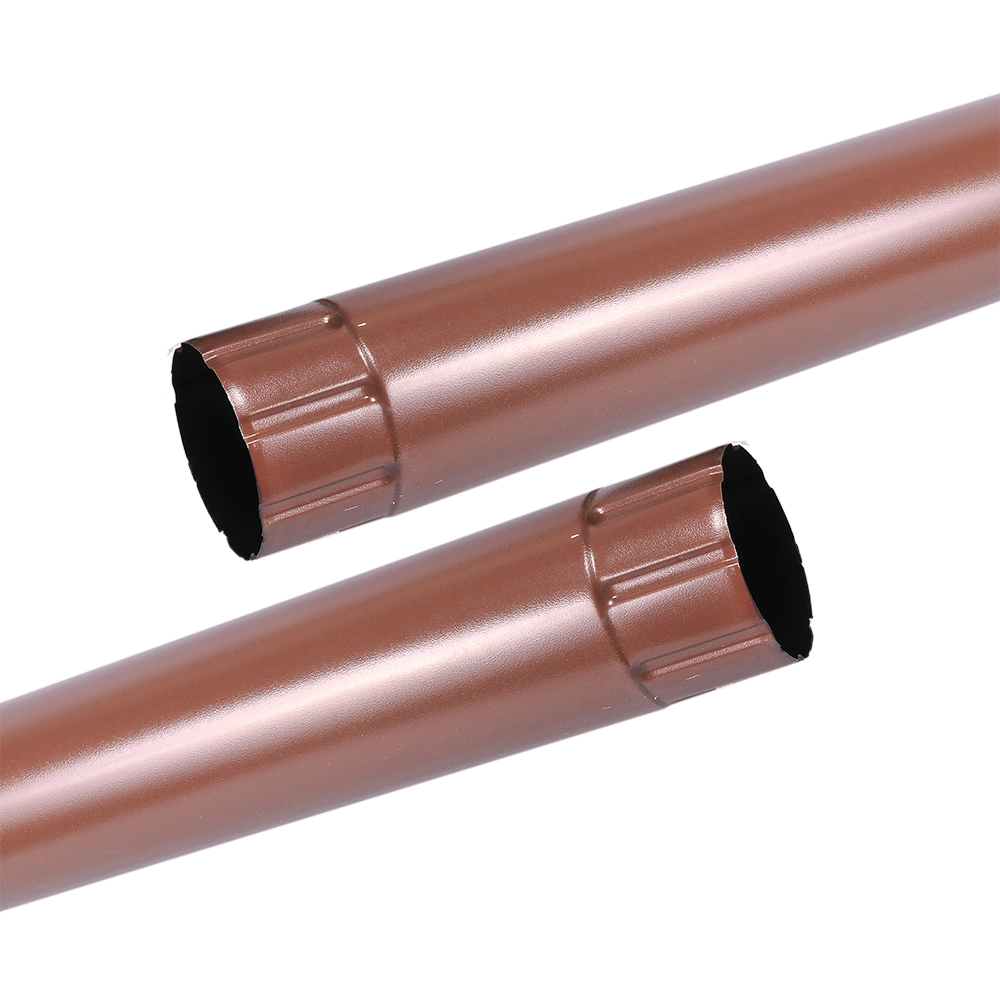 Burlan metalic RAL8017 maro, Ø 90 mm, 3 ml