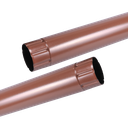 Burlan metalic RAL8017 maro, Ø 90 mm, 3 ml