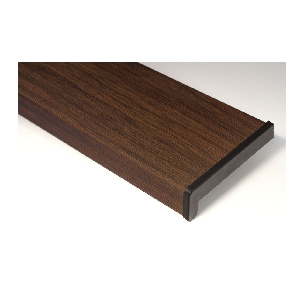 Glaf wenge interior PVC SunnyPlast pentru fereastră, 300x25x2 cm