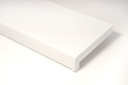 Glaf alb interior PVC SunnyPlast pentru fereastră, 300x25x2 cm