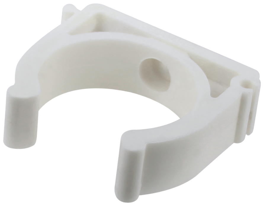 Clame aplicate PP-R alb, 32 mm