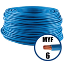 [P003879] Cablu electric MYF (H05V-K) 6 mmp, izolatie PVC, albastru