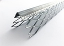Profil pentru tencuială din oțel zincat 35x35x2500 mm, 100 gr zinc