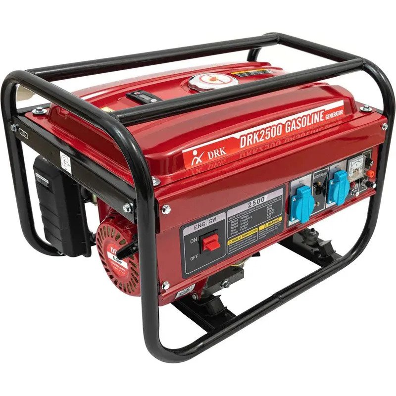 Generator curent electric DRK 2500, 2.2KW, motor 6.5 CP pe benzina