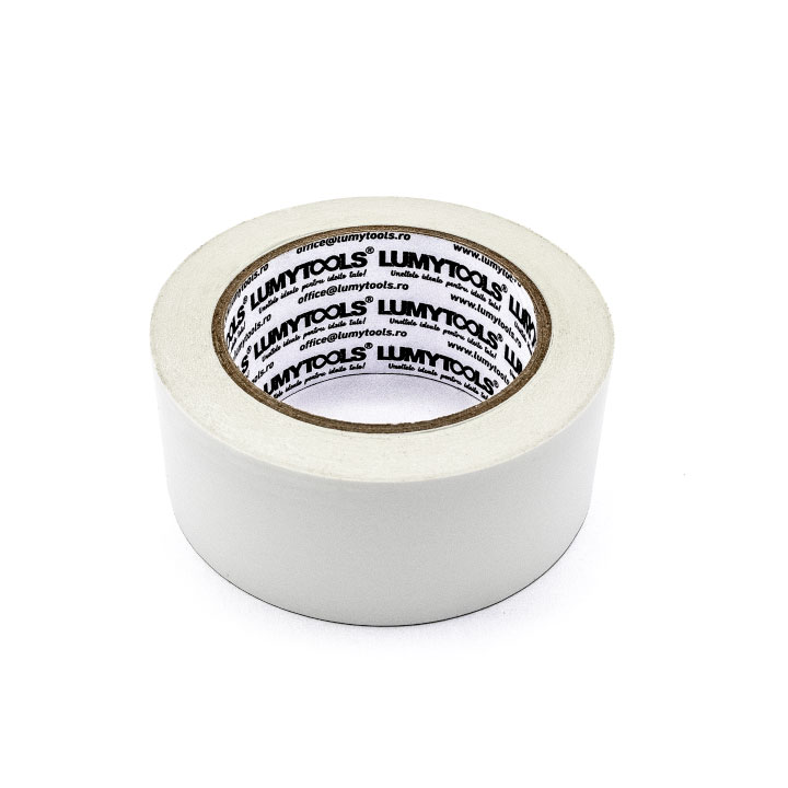[P006668] Bandă dublu adezivă pe suport hârtie, 48 mm x 25 ml