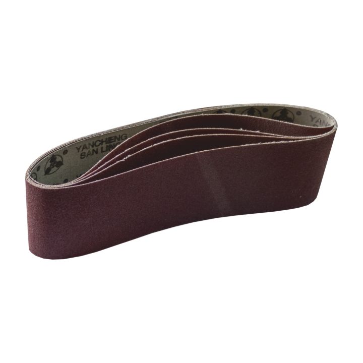 Set 5 benzi abrazive continue, 457x75 mm, P120