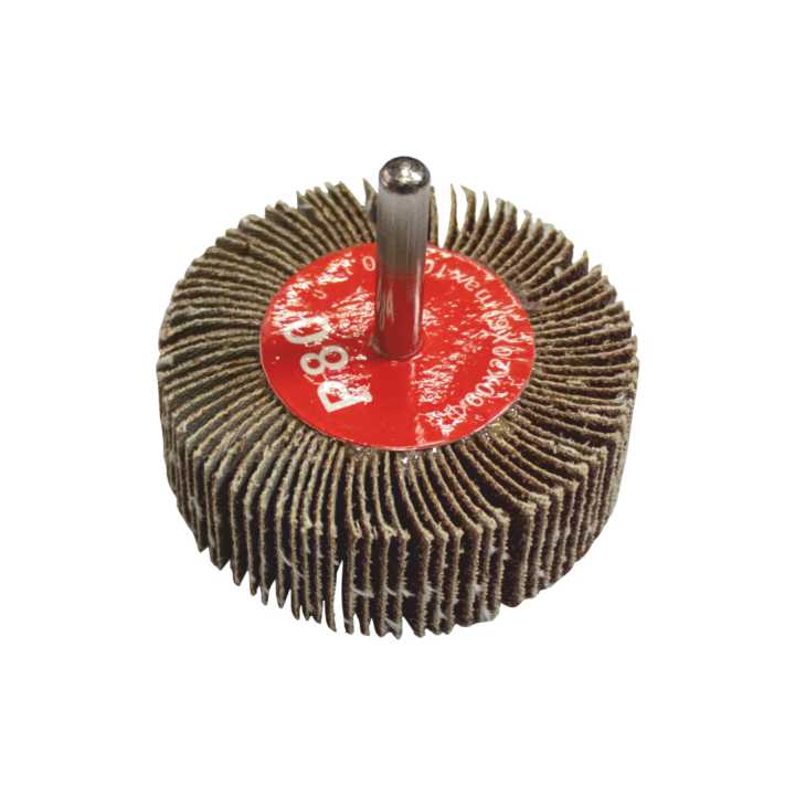 Perie lamelara cu tija 60 mm, P80