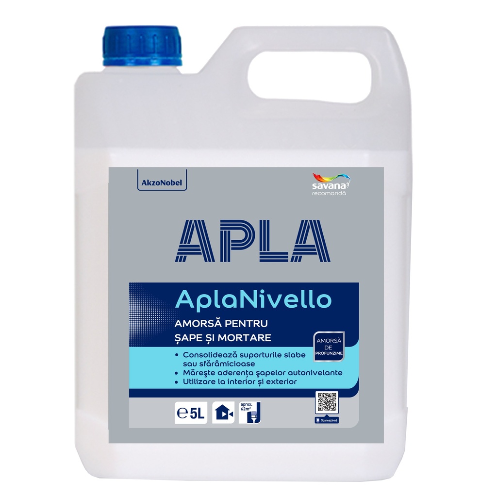 AplaNivello amorsă pentru șape și mortare, 5 l
